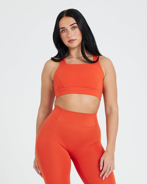 Oner Modal Timeless Square Neck Bralette | Spice