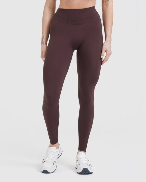 Deep Taupe Everyday Leggings, ASTERIN Clothing