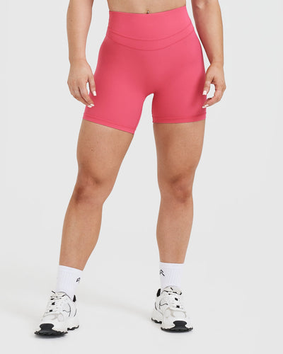 Womens pink velvet shorts 2025