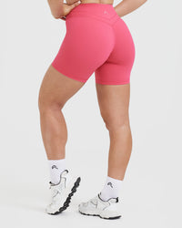 Unified High Waisted Shorts 6" | Velvet Pink