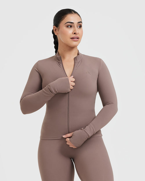 Oner Modal Unified Jacket | Cool Brown