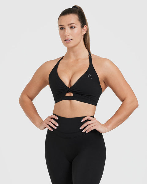 Unified Twist Sports Bra Black