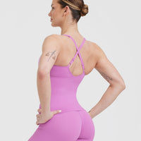 UnifiedMove™ V Neck Cross Back Vest | Orchid Purple