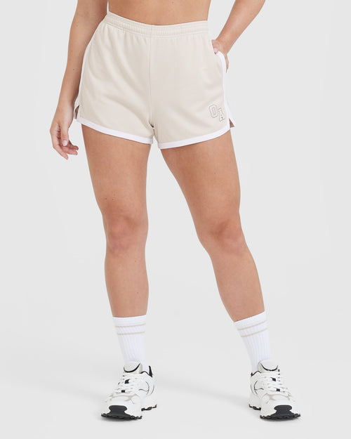 Oner Modal Varsity Shorts | Sand